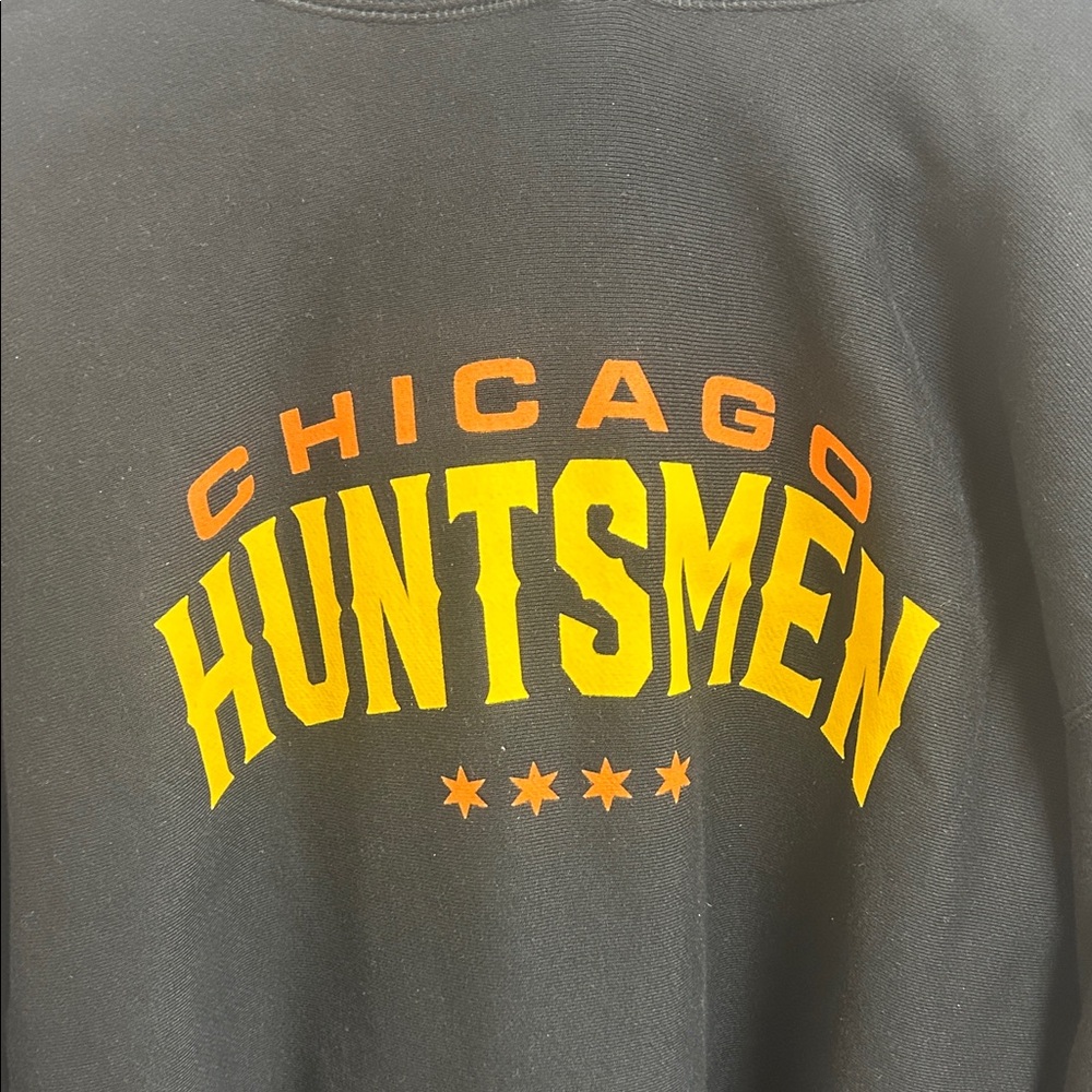 Chicago Huntsmen Black Hoodie XL - Picture 2 of 7